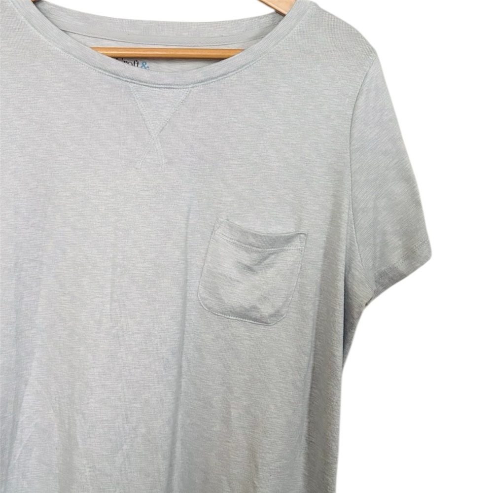💥 Croft & Barrow Intimates Light Blue Lounge Top